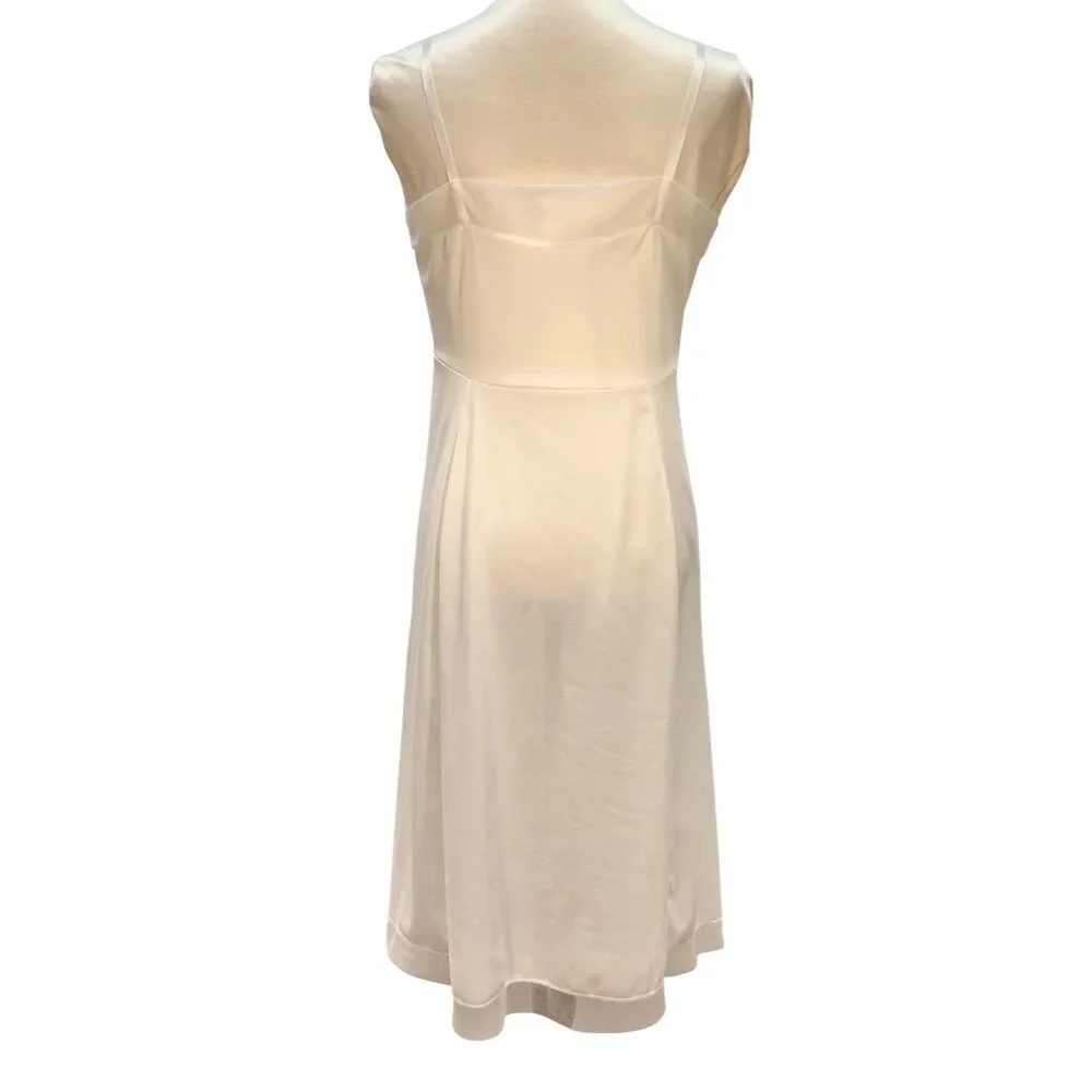 VTG Van Raalte White Nightgown Slip Dress Womens 36 (Sm)  Lingerie Coquette - Picture 3 of 7